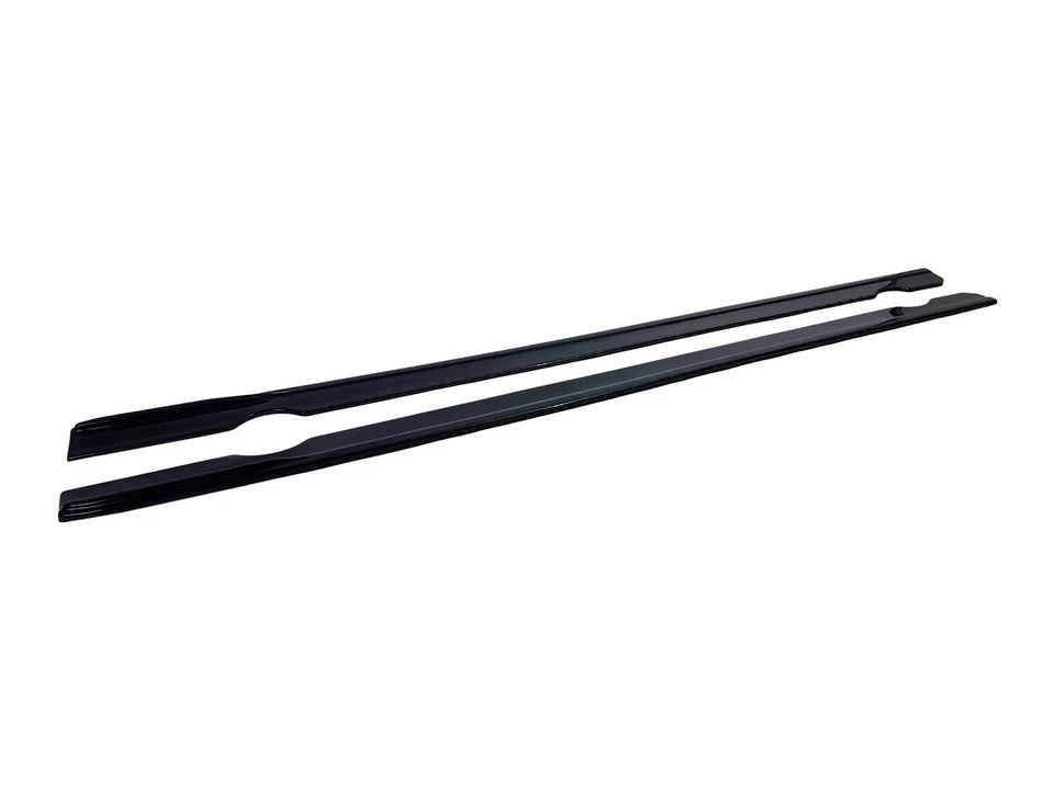👉Minigonne Laterali Estensioni adatto per VW Golf MK7 R / R-Line Nero Lucido👈