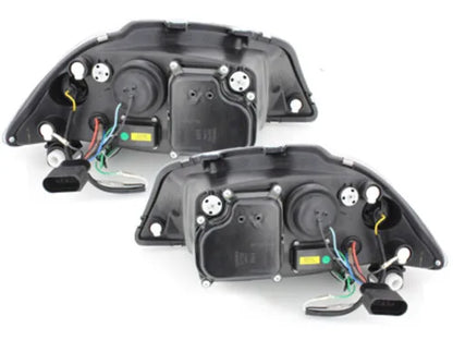 ⭐LED Headlights for Seat Ibiza 6L 04.2002-2008 DRL Black⭐ 