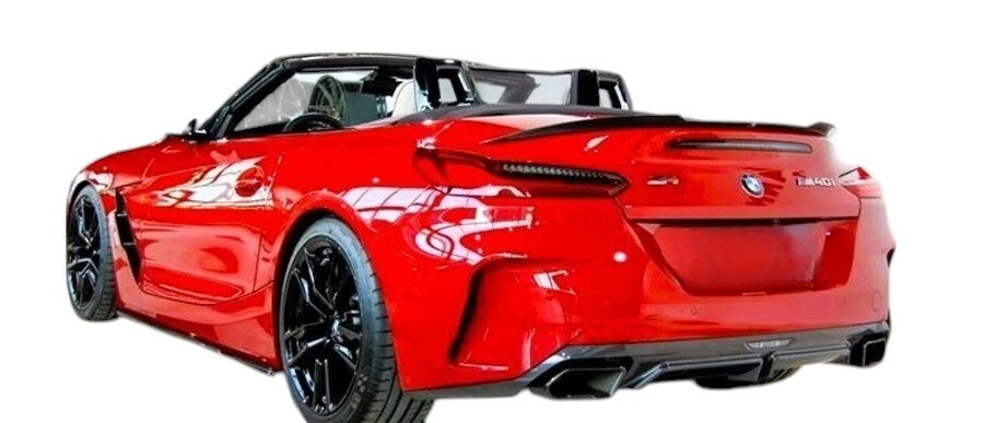 💕 Spoiler Posteriore Nero Lucido per BMW Z4 G29 Cabrio 2018+ | Body Kit 💕