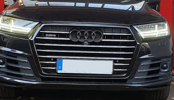 🔥ART.4309 GRIGLIA ANTERIORE NERA SQ7 LOOK PER AUDI Q7 4M 2016+🔥