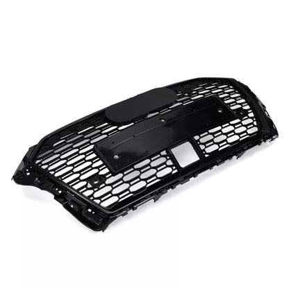 💫ART.5671 GRIGLIA NIDO D'APE NERO LUCIDO PER Audi A3 8V 2017-2020 LOOK RS3💫