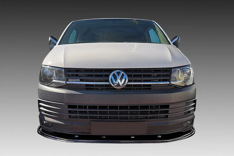 👉Splitter Anteriore Paraurti Standard Nero Lucido Adatto per VW TRANSPORTERT6👈