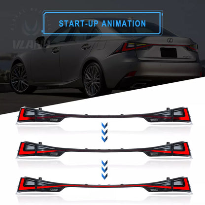 🔥ART.2834 Fanali Posteriori a LED Fumé con Animazione per Lexus IS250 / IS300🔥