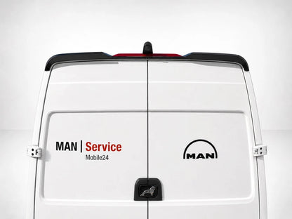 👉Spoiler Tetto Posteriore V.1 per VW Crafter MK2 H2 / MAN TGE H2 Portelloni👈