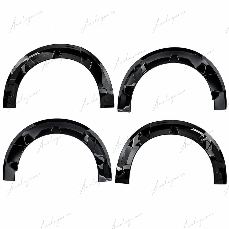 👉ART9723 SET PARAFANGHI NERO LUCIDO ADATTO PER FORD TOURNEO TRANSIT CUSTOM 23👈