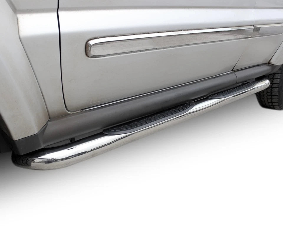 👉ART.10740 Pedane Inox adatto per Jeep Cherokee 2002-2008👈