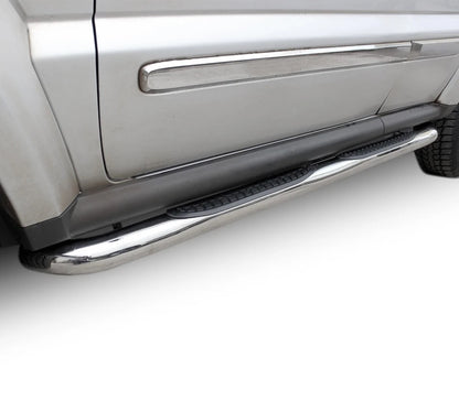 👉ART.10740 Pedane Inox adatto per Jeep Cherokee 2002-2008👈