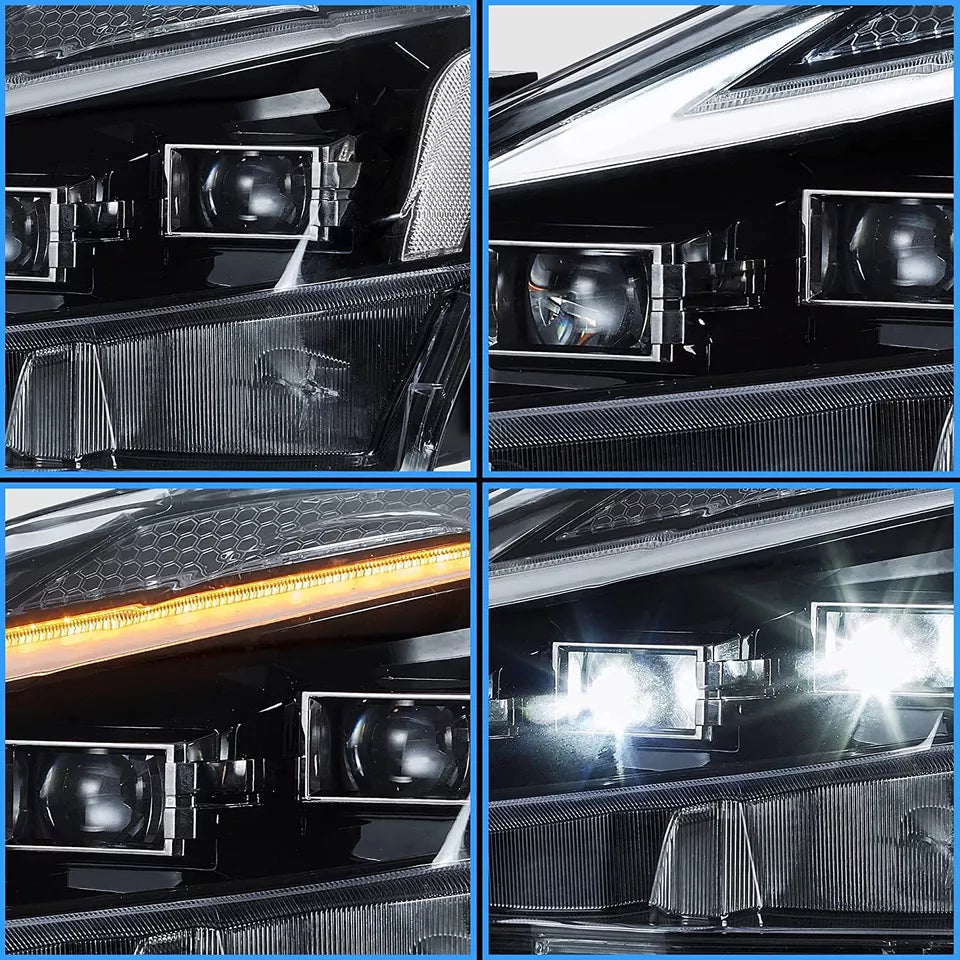 🔥ART.2832 Proiettori Fari LED con DRL per Lexus IS250 / IS350 / ISF(2006–2013🔥