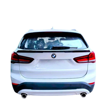 💕 Spoiler Centrale Nero Lucido per BMW X1 F48 M Sport 2015–2022 | Mid Wing 💕