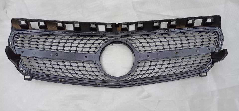 ⭐  griglia radiatore nero diamante adatto per Mercedes Benz W176 A Kl 2012 - 20⭐