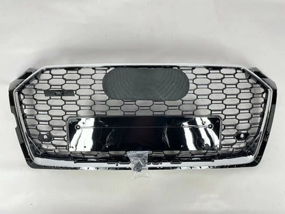 🔥ART.4314 GRIGLIA ANTERIORE NIDO D’APE STILE RS5 CROMATA PER AUDI A5 F5 2016+🔥