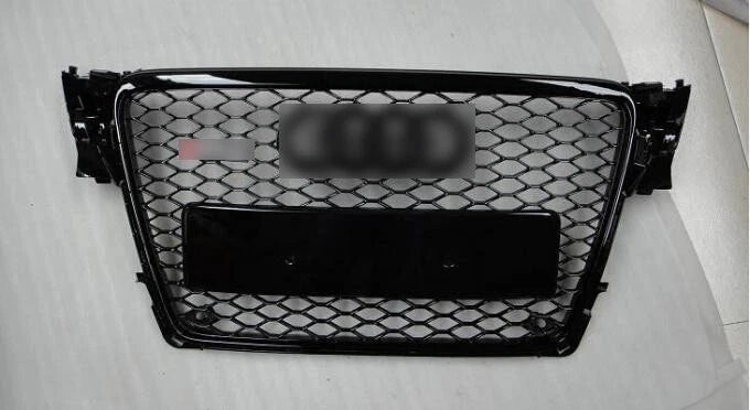 🔥ART.4318 GRIGLIA ANTERIORE NIDO DAPE STILE RS4 NERA PER AUDI A4 B8 2008-2018🔥