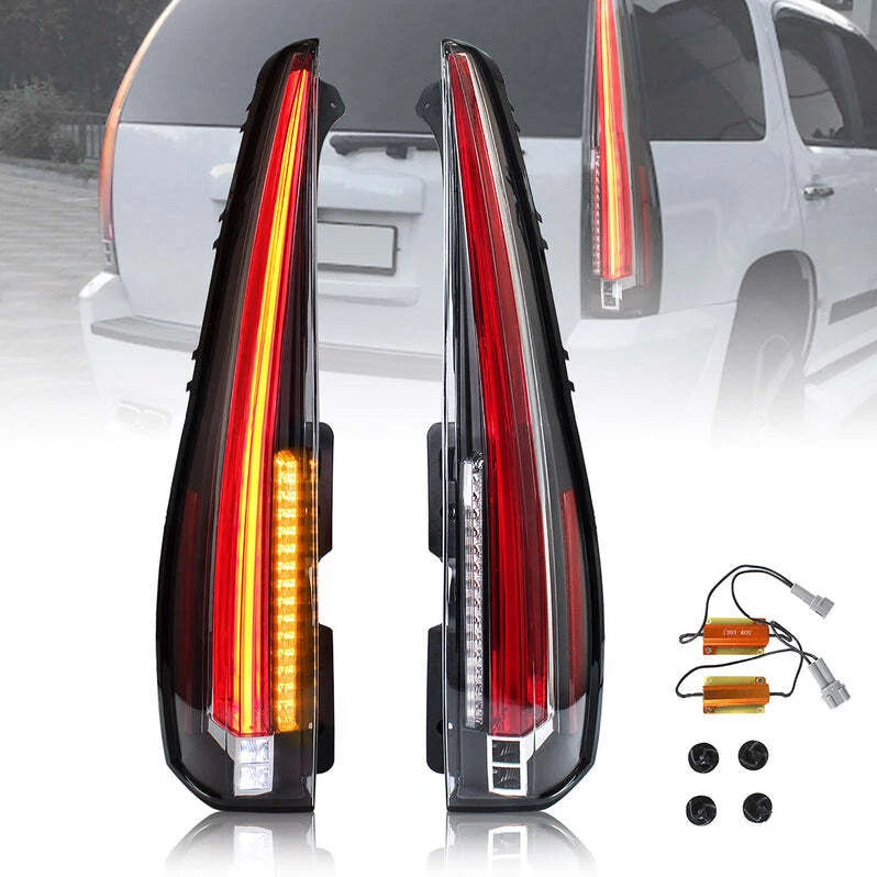 ⭐ART.2910 Fanali Posteriori a LED Trasparenti – GMC Yukon / Chevrolet Tahoe ⭐