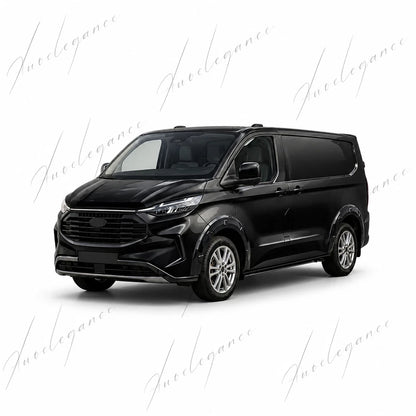 👉ART9723 SET PARAFANGHI NERO LUCIDO ADATTO PER FORD TOURNEO TRANSIT CUSTOM 23👈