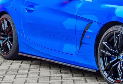 👉ART.1810 SOTTO MINIGONNE ADATTO PER BMW Z4 G29 2018+ LOOK M NERO LUCIDO👈