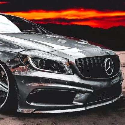 💥Griglia Raffreddatore GT Adatto per Mercedes Benz W176 A Kl 2012 - 2015💥