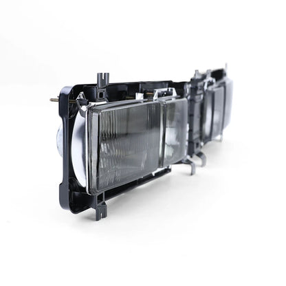 💫Faro Rettangolare Carat con Doppio Faretto Nero Fumé per VW Bus T3 💫