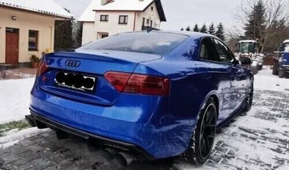 DIFFUSORE ADATTO PER AUDI A5 2007-2011 COUPE STANDARD 2+2 LOOK DTM GREZZO