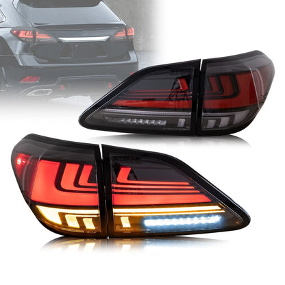 🔥ART.2828 Fanali Posteriori Sequenziali a LED con Lente Rossa per Lexus RX350🔥