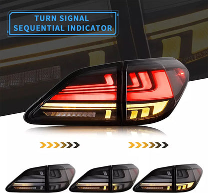 ⭐ART.2902 Fanali Posteriori a LED con Sequenziale – Lexus RX350 / RX450 / RX270⭐