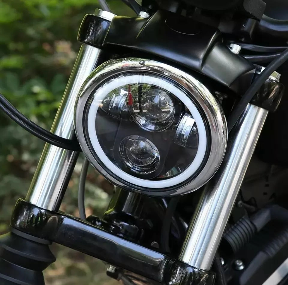 🔥Faro LED 5.75" E24 – Harley-Davidson Iron / Fat Bob / Dyna / 883🔥