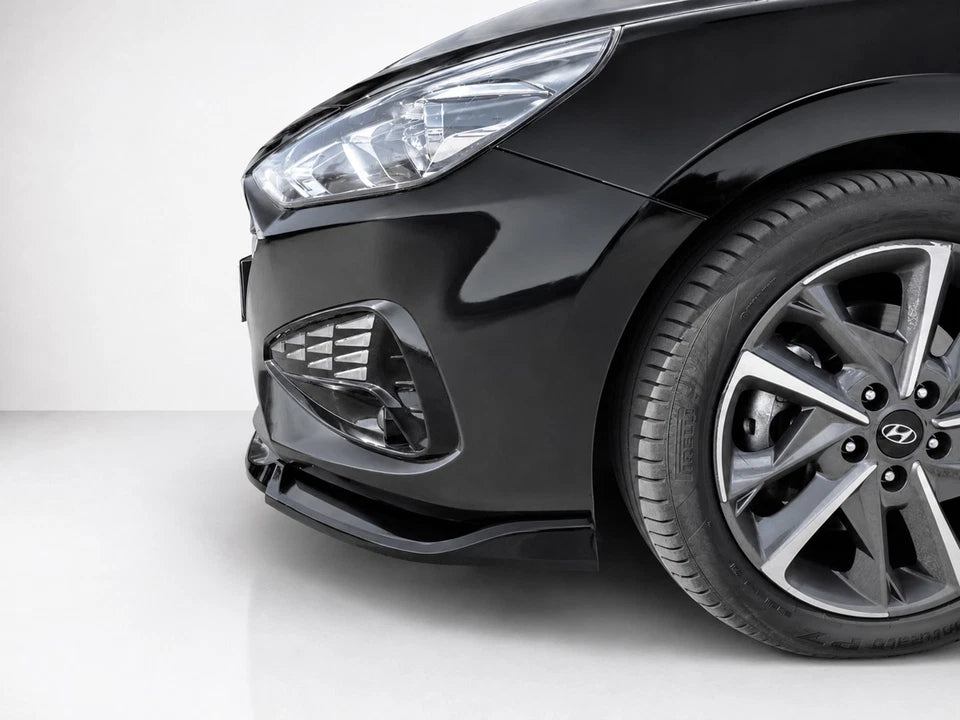 👉Splitter anteriore per Hyundai i30 MK3 facelift (2020-) ABS nero lucido👈