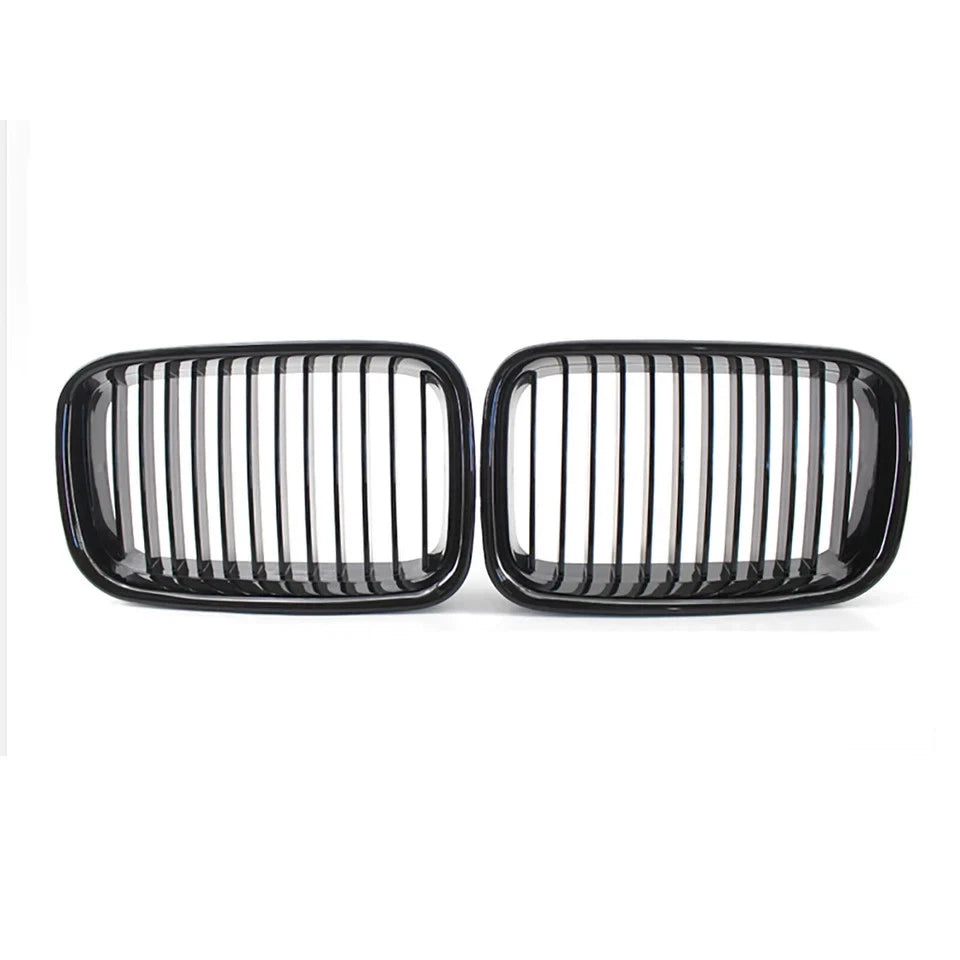 💕 Griglia Anteriore Adatto per BMW Serie 3 E36 90-96 Nero Lucido 💕