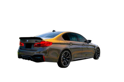 💕 Diffusore Posteriore 4 Uscite Nero Lucido per BMW G30 M Sport 2018–2020 💕