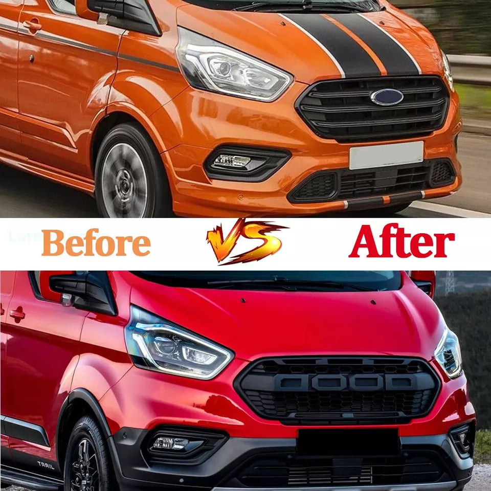 💕ART.5803 GRGLIA NERA ADATTA PER FORD TRANSIT COSTUM 2018-2023 RAPTOR LOOK💕