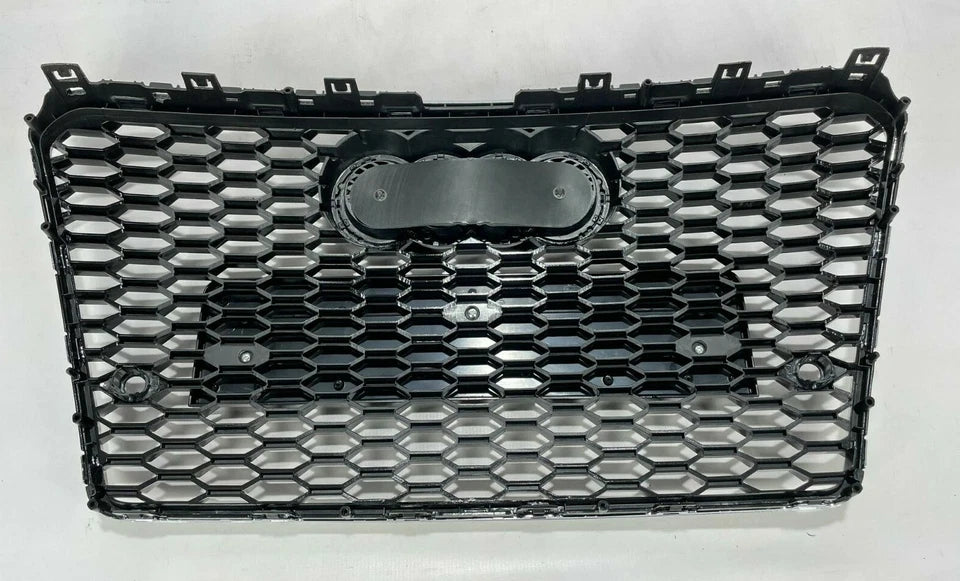 🔥ART.4337 GRIGLIA ANTERIORE NIDO D’APE STILE RS7 CROMATA NERA PER AUDI A7 4G🔥