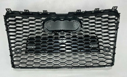 🔥ART.4337 GRIGLIA ANTERIORE NIDO D’APE STILE RS7 CROMATA NERA PER AUDI A7 4G🔥