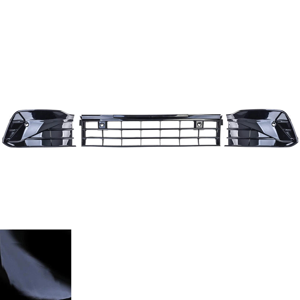 🔥Paraurti Gitter 3 pezzi nero lucido adatto per VW Golf 8 GTI GTDR-Line 19-24🔥