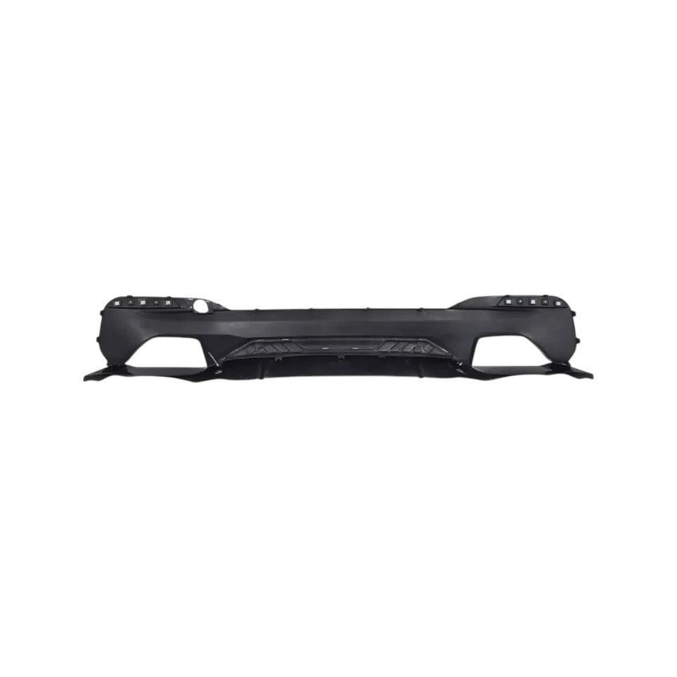 💕 Diffusore Posteriore 4 Uscite Nero Lucido per BMW G30 M Sport 2018–2020 💕