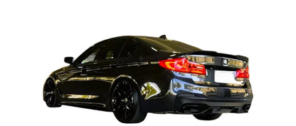 💕 Diffusore Posteriore 4 Uscite Nero Lucido per BMW G30 M Sport 2018–2020 💕