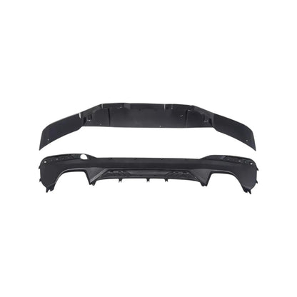 💕 Diffusore Posteriore 4 Uscite Nero Lucido per BMW G30 M Sport 2018–2020 💕