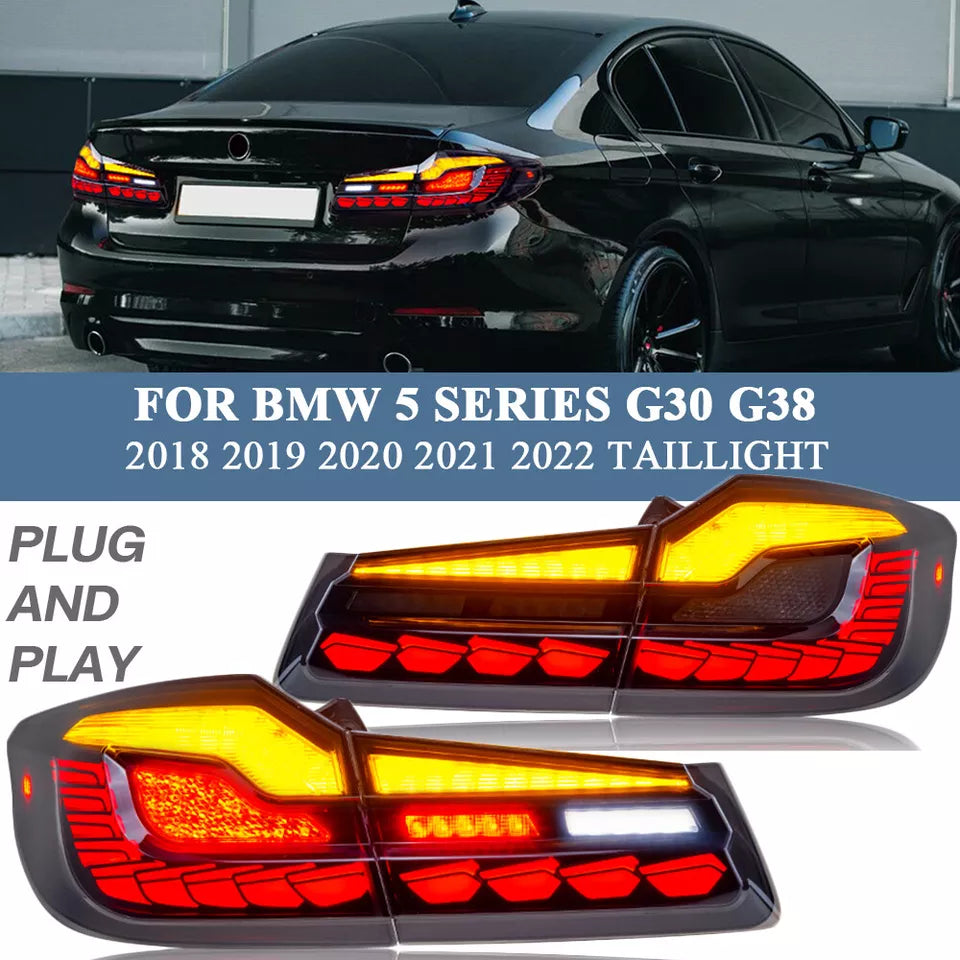 🔥Fanali Posteriori LED – BMW Serie 5 G30 / G38🔥