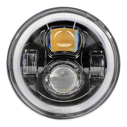 🔥E24 – Coppia Fari LED con Segnale – Jeep Wrangler TJ / LJ / JK🔥