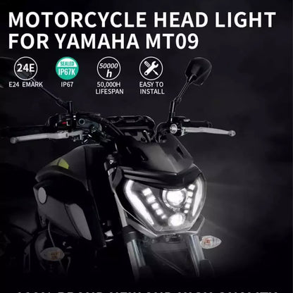 🔥Faro LED E24 – Yamaha MT-07 / MT-09 / FZ-09🔥