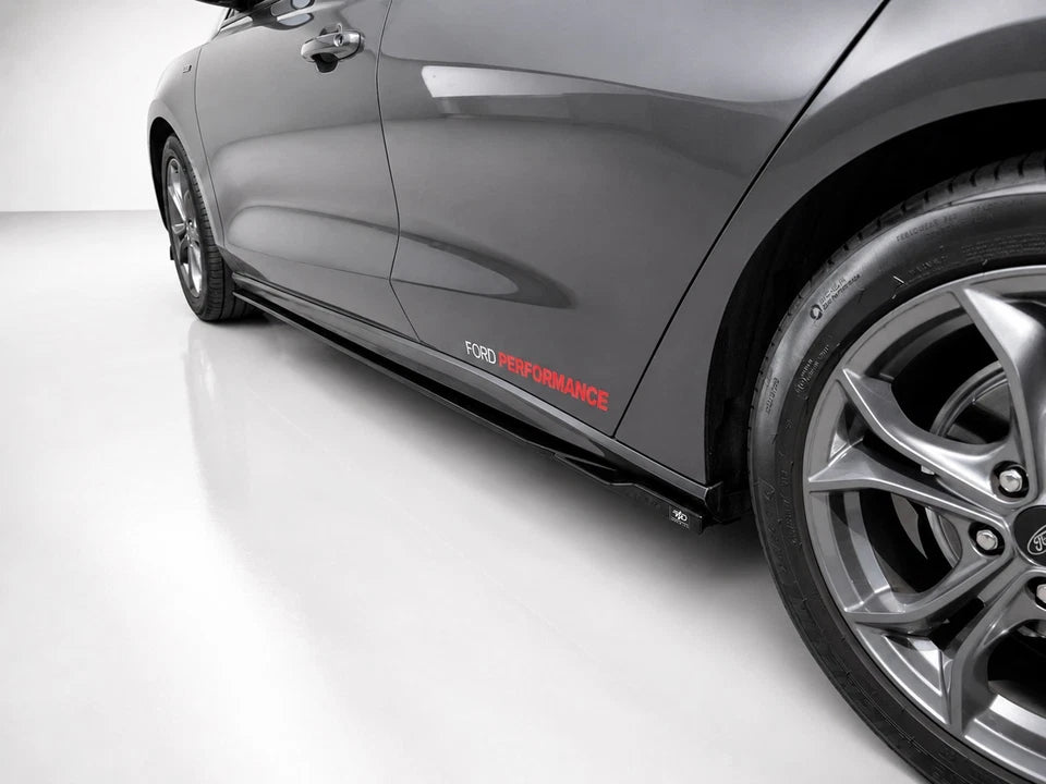 👉Prolunghe Minigonne Laterali Ford Focus MK4 ST ST-Line 18- Nero Lucido👈