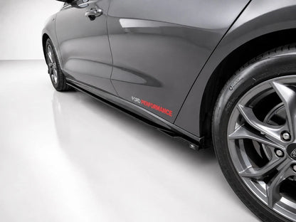 👉Prolunghe Minigonne Laterali Ford Focus MK4 ST ST-Line 18- Nero Lucido👈