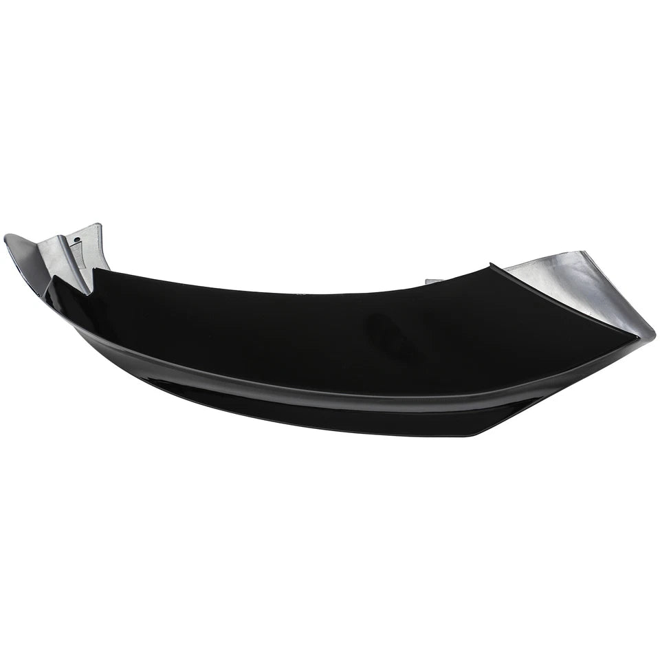 SPLITTER SUITABLE FOR VW GOLF 8 GTI GTD RLINE LOOK GLOSSY BLACK SPORTY DESIGN 