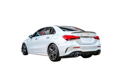 💕 Spoiler Posteriore Nero Lucido per Mercedes A-Class Berlina V177 2018+ 💕