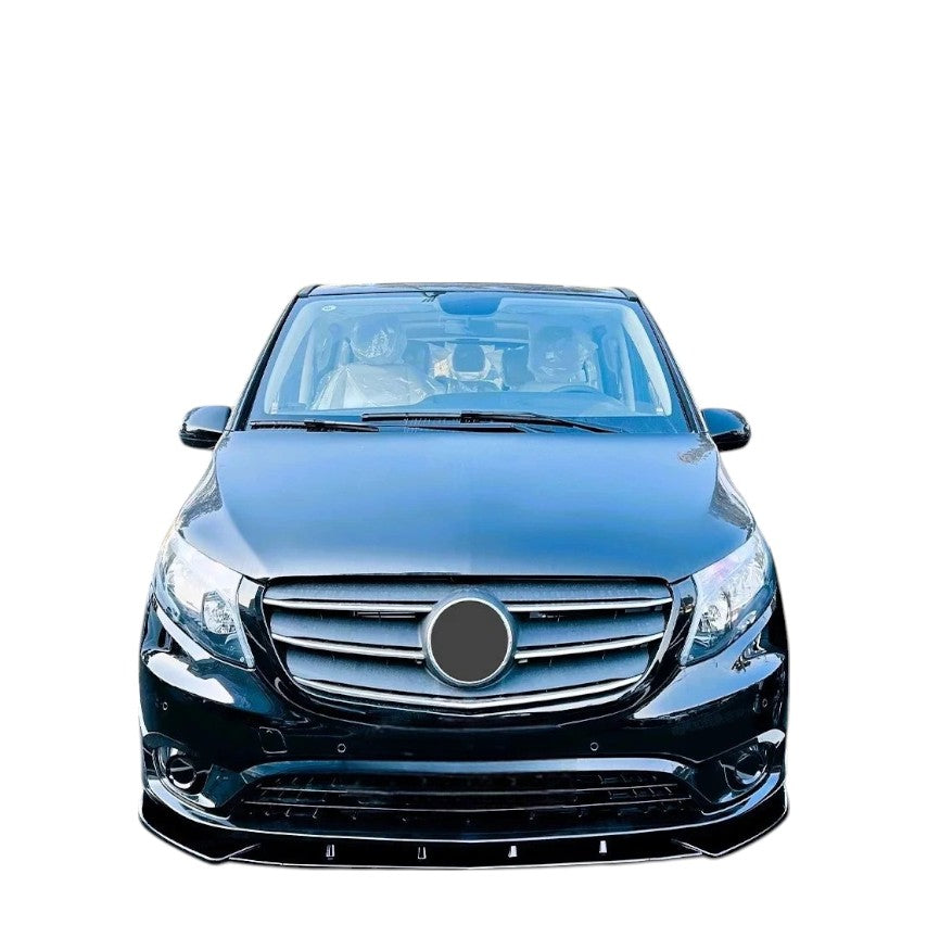 💕 Splitter Anteriore Nero Lucido per Mercedes V-Class Vito W447 2014–2022 💕