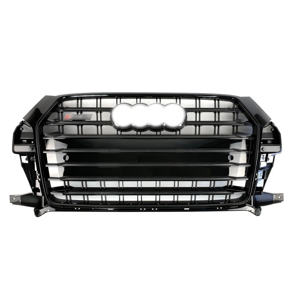 🔥ART.4349 GRIGLIA ANTERIORE NIDO DAPE STILE SQ3 NERA PER AUDI Q3 8U 2014-2018🔥