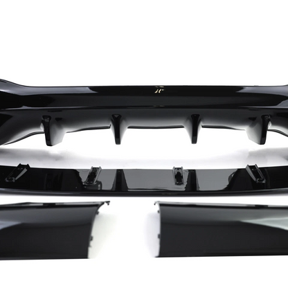 💕Diffusore Posteriore Sport con Terminali di Scarico Nero per Mercedes CLA 💕