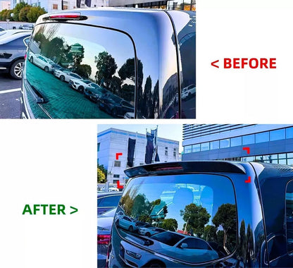 💕 Spoiler Tetto Posteriore Nero Lucido per Mercedes V-Class Vito W447 14–22 💕