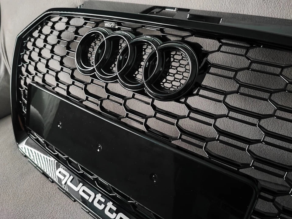 💕ART.5815 GRGLIA NERA LUCIDA ADATTA PER AUDI A3 S3 8V 2017-2020 LOOK RS3💕