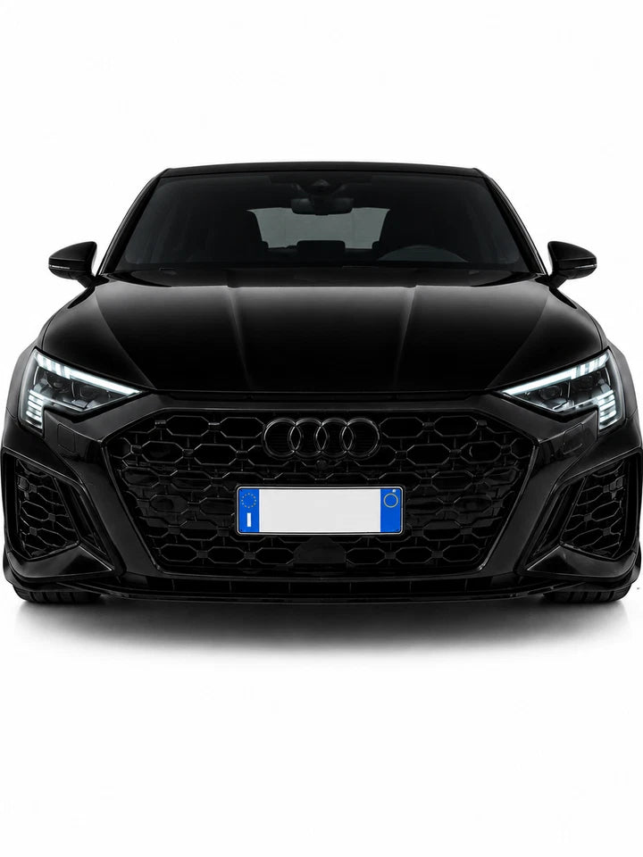👉ART. 1485 PARAURTI ANTERIORE AUDI A3 8Y 2020-2026 LOOK RS3 SEDAN SPORTBACK👈