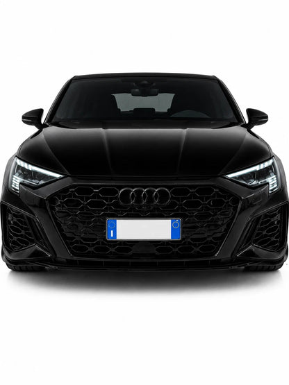 👉ART. 1485 PARAURTI ANTERIORE AUDI A3 8Y 2020-2026 LOOK RS3 SEDAN SPORTBACK👈