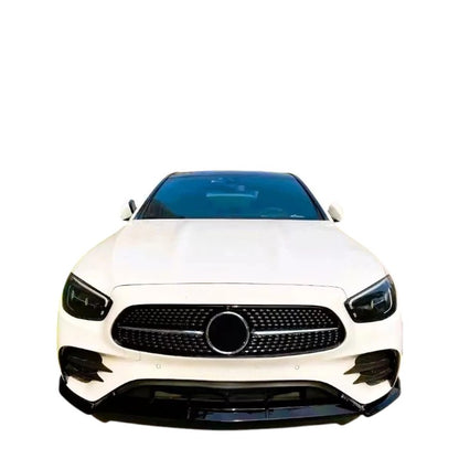 💕 Splitter Anteriore Nero Lucido per Mercedes E-Class W213 AMG Line 💕